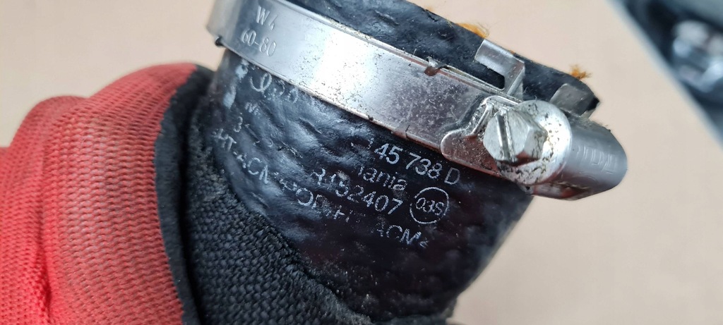 фото №6, Sq5 80a lift труба wąż шланг интеркулер 3.0 tfsi 80a145738d