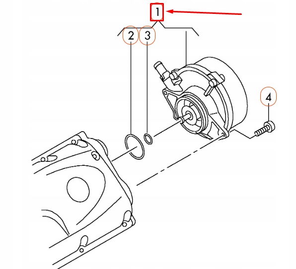 фото №7, Audi a4 b8 вакуумный насос 059145100h