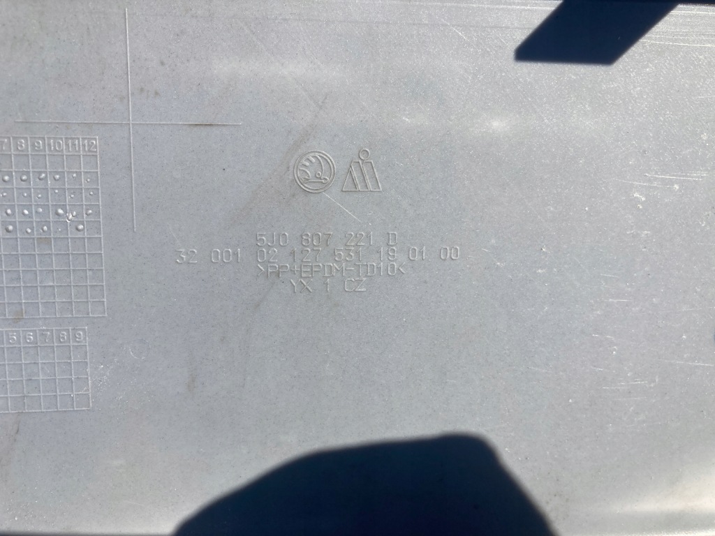 фото №14, Skoda fabia ii lift бампер перед 5j0807221d