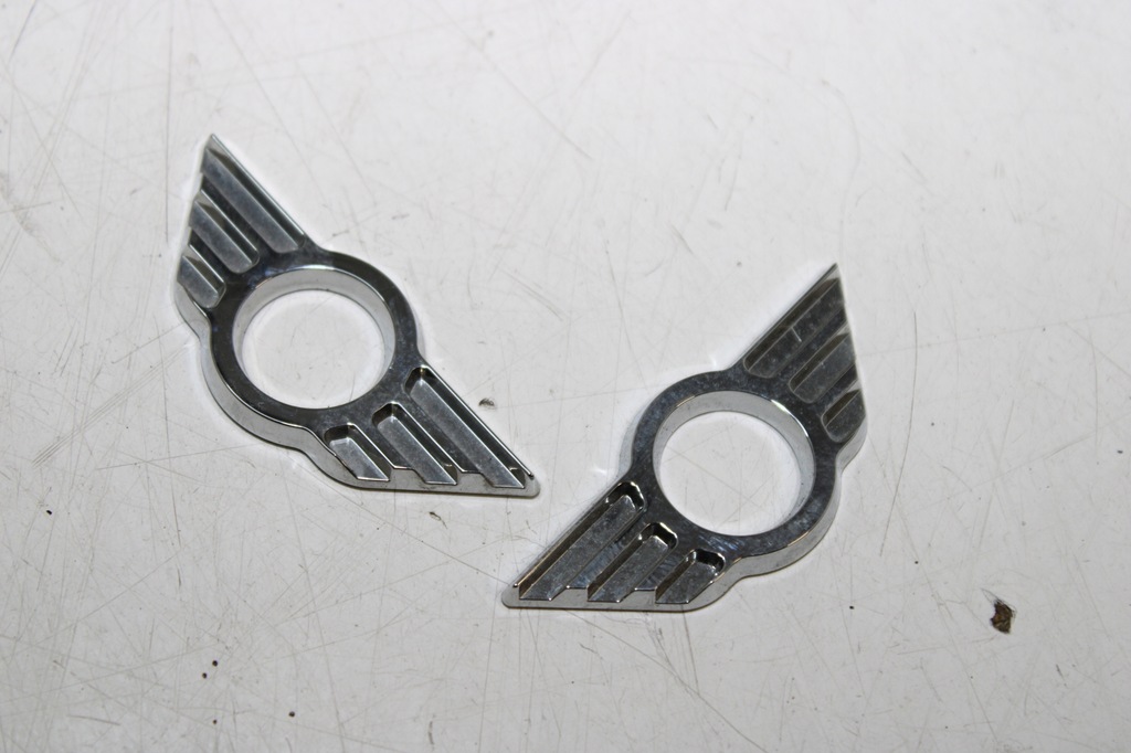 фото №3, Mini one cooper r50 эмблема декор обшивка дверь засов левая + правая