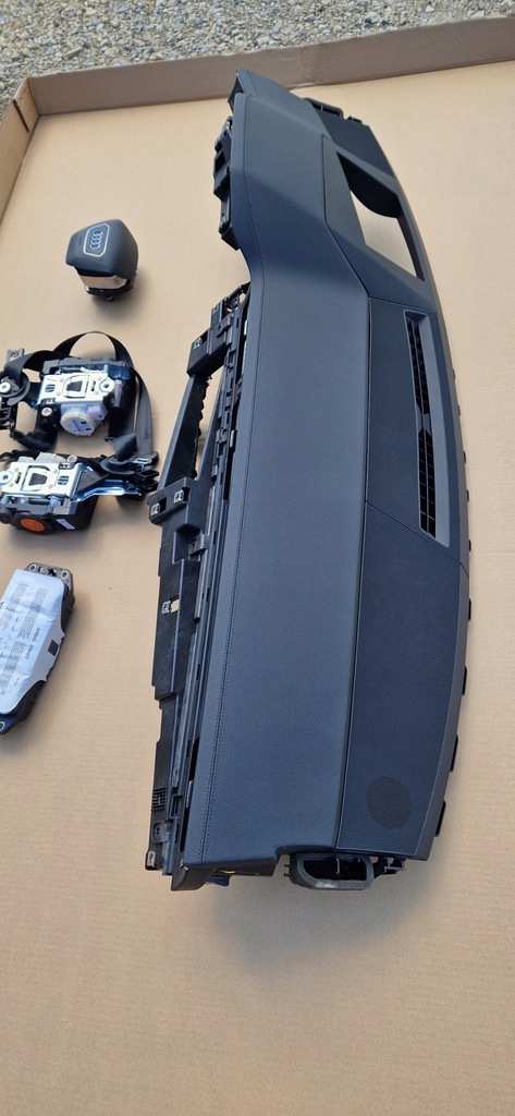 фото №7, Консоль приборная панель приборная audi a7 a6 c8 оригинал кожа head up комплект