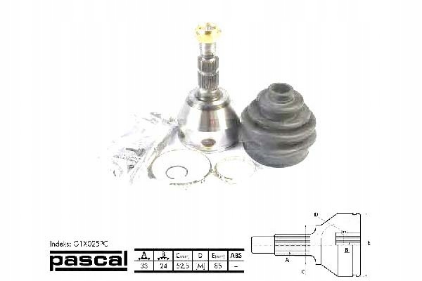 фото №2, Шарнир приводной наружный opel astra h astra h g