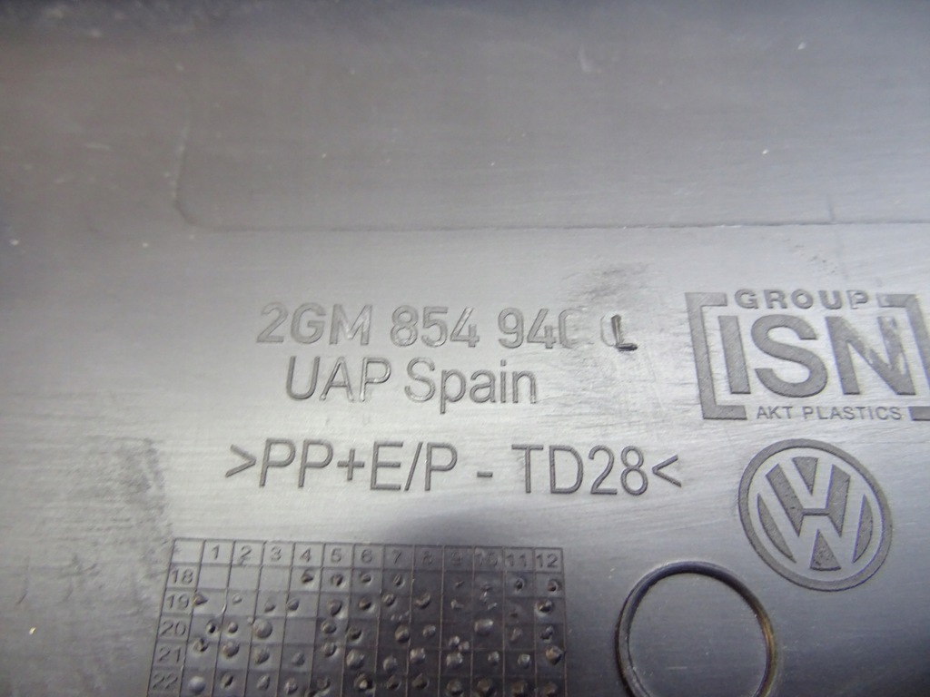 фото №9, Молдинг дверь правая перед передняя vw t-roc t-cross 2gm854940l llu