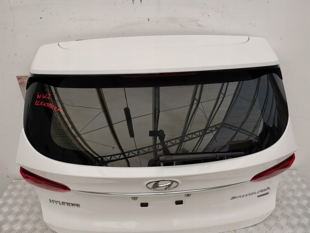 фото №11, Hyundai santa fe iv ww2 кришка багажника багажника комплектна електрична