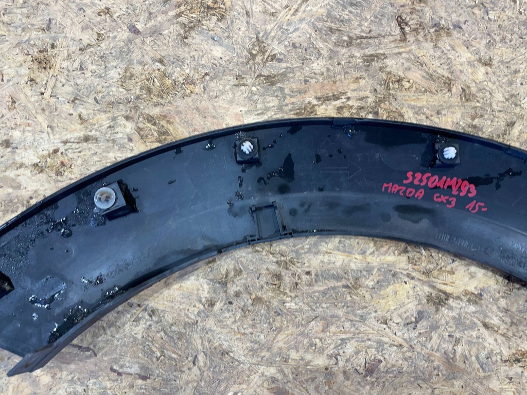 фото №9, Mazda cx3 cx-3 14-21 молдинг накладка na крила лівий задня задня