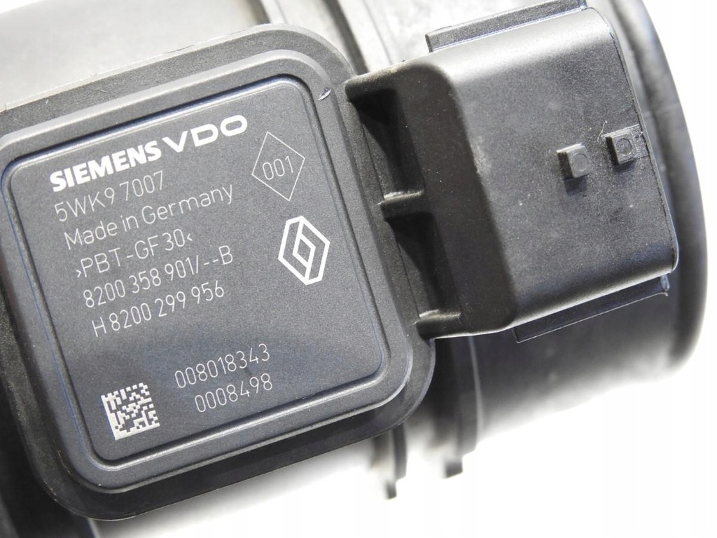 фото №6, Витратомір повітря renault clio iii 1.5 dci 8200358901