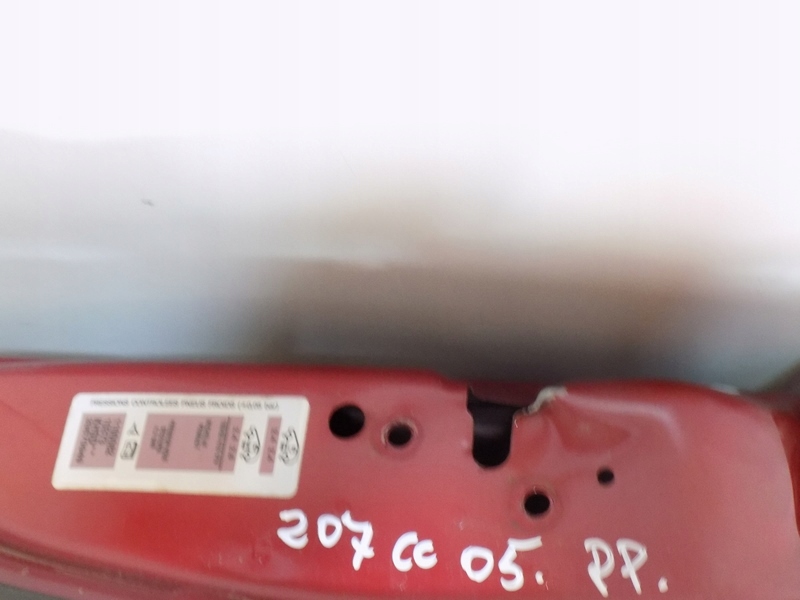 фото №7, Peugeot 207 cc khsd двері правий перед праве