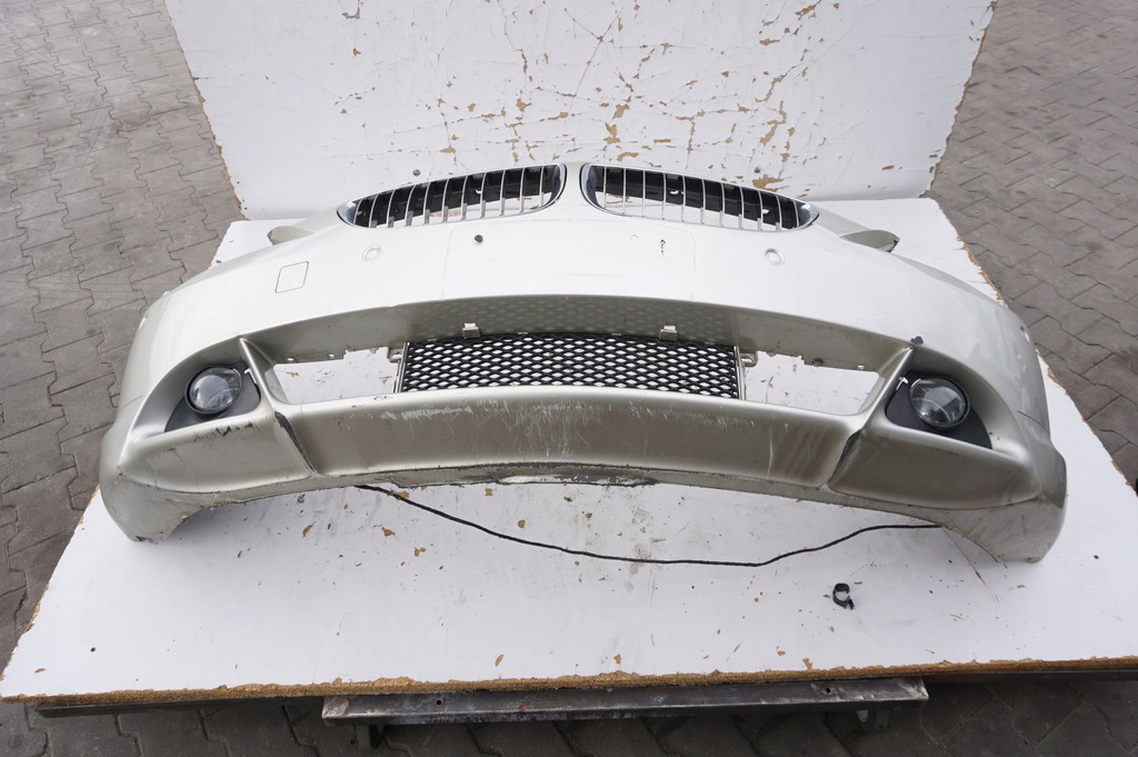 фото №7, Бампер перед pdc омивачі протитуманні фари bmw 6 e63 e64 a14 mineral silber