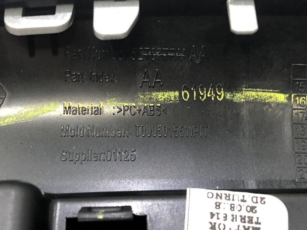 фото №10, Рамка корпус спидометра jeep compass ii 5zt67trmaa