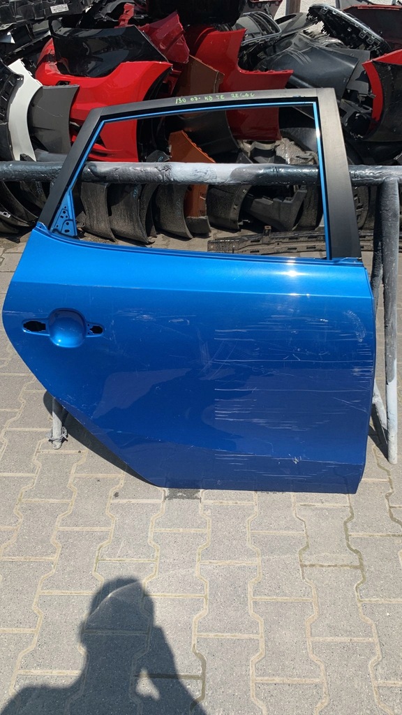 фото №1, Hyundai i30 2007- hb двері задня задні праве