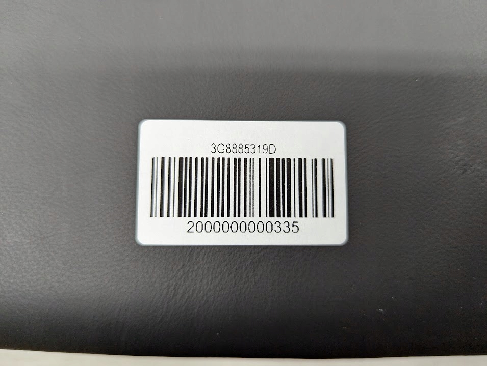 Заднє сидіння сидіння сидіння задня шкіра r-line ergo комфорт vw arteon 3g8885319d Київ