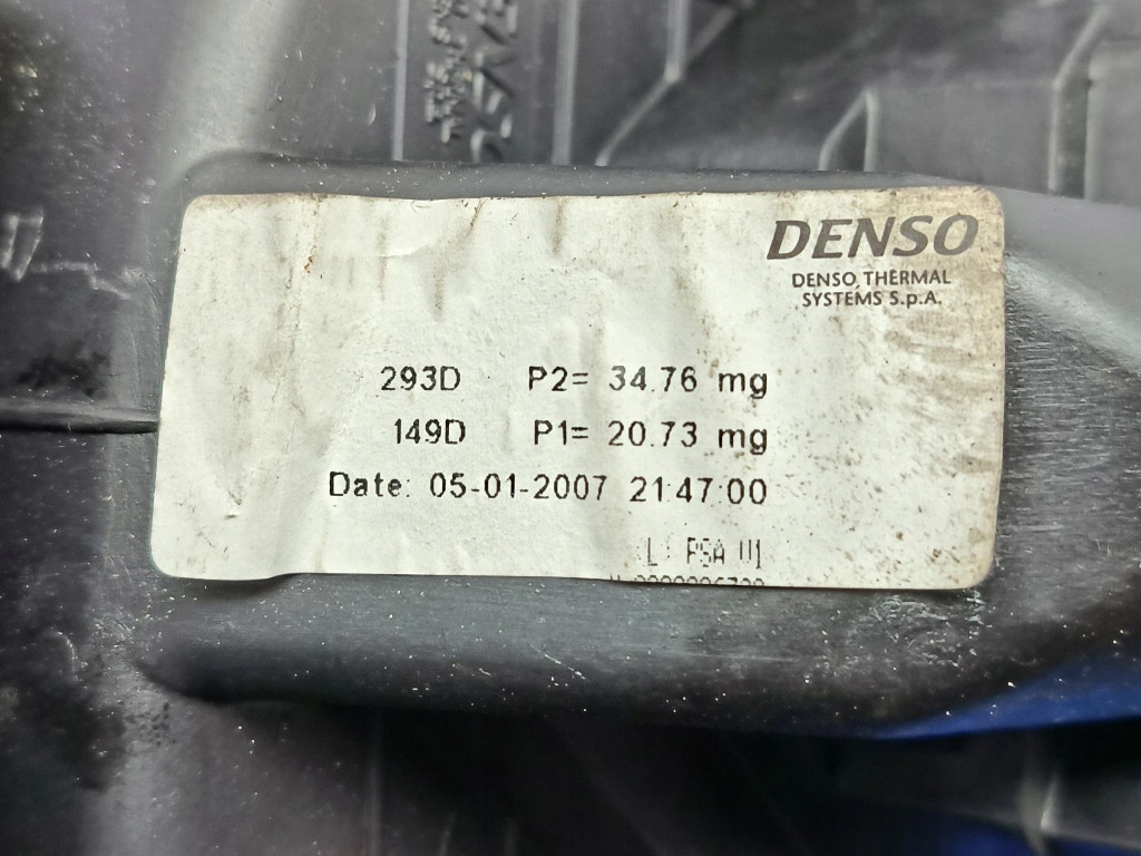 Peugeot 807 i рестайлінг  повітродувка обдув повітря 1400970280 denso в Україні