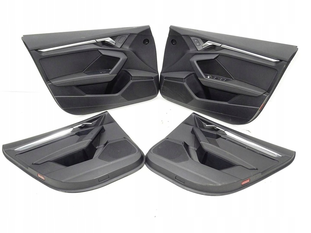 фото №9, Комплект сидіння правий лівий перед передній обшивки audi a3 8y 5d hb s-line шкіра