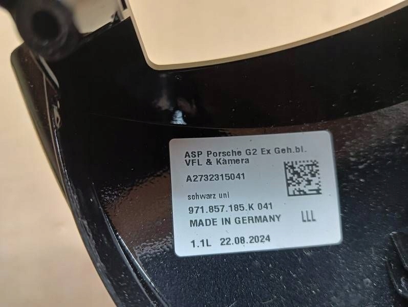 фото №6, M37 971857185k porsche panamera корпус зеркало левая