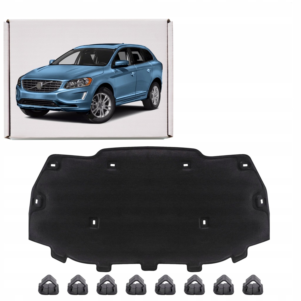 фото №1, Volvo xc60 i 2013-2017 капот з комплектом кліпси 31402485