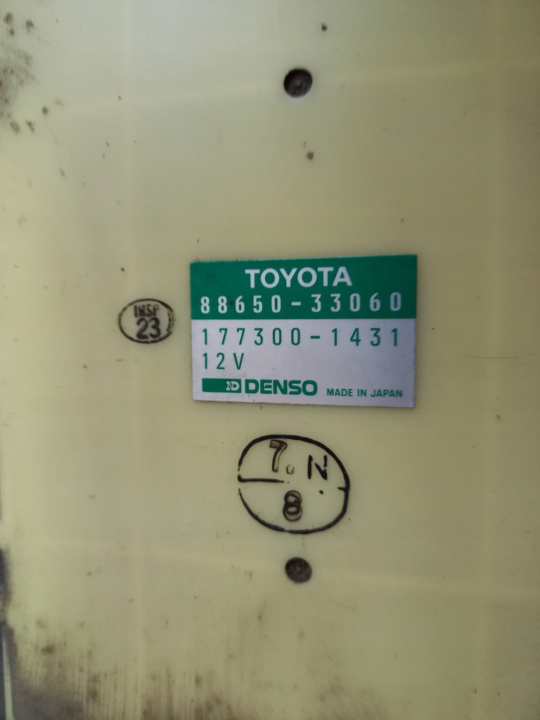 фото №9, Toyota camry 91-96 отопитель модуль отопитель lexus es отопитель