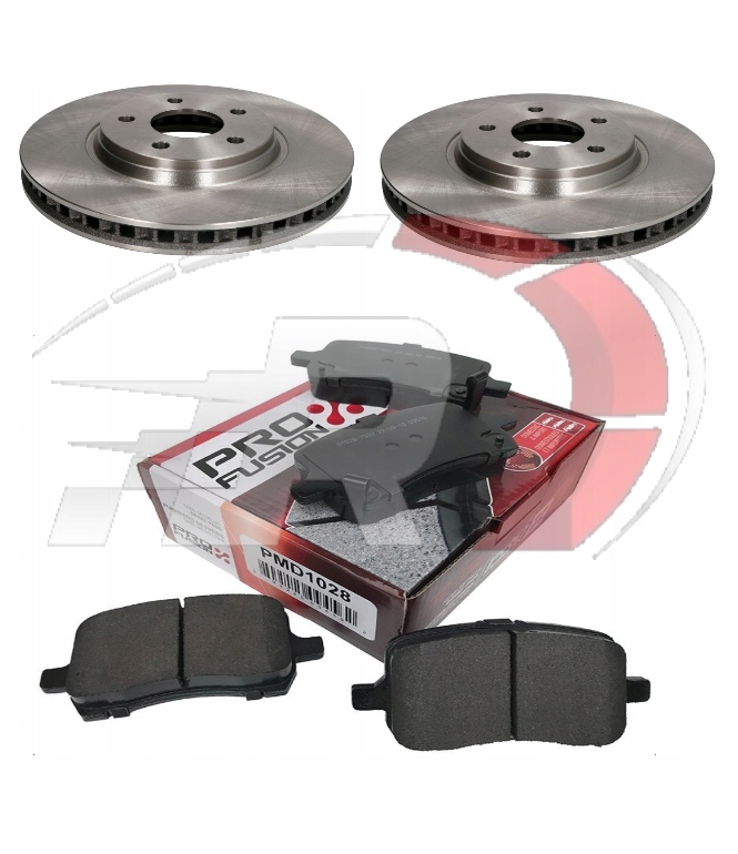 фото №1, Chevrolet hhr 2008-2010 тормозные диски + тормозные колодки тормозные перед