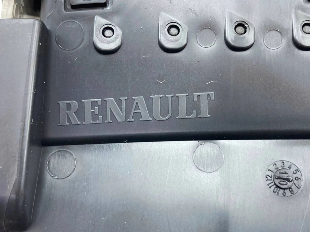 Renault clio 3 2010 форсунки / ґрати середнього обдув панелі приладової панелі Зі Шроту