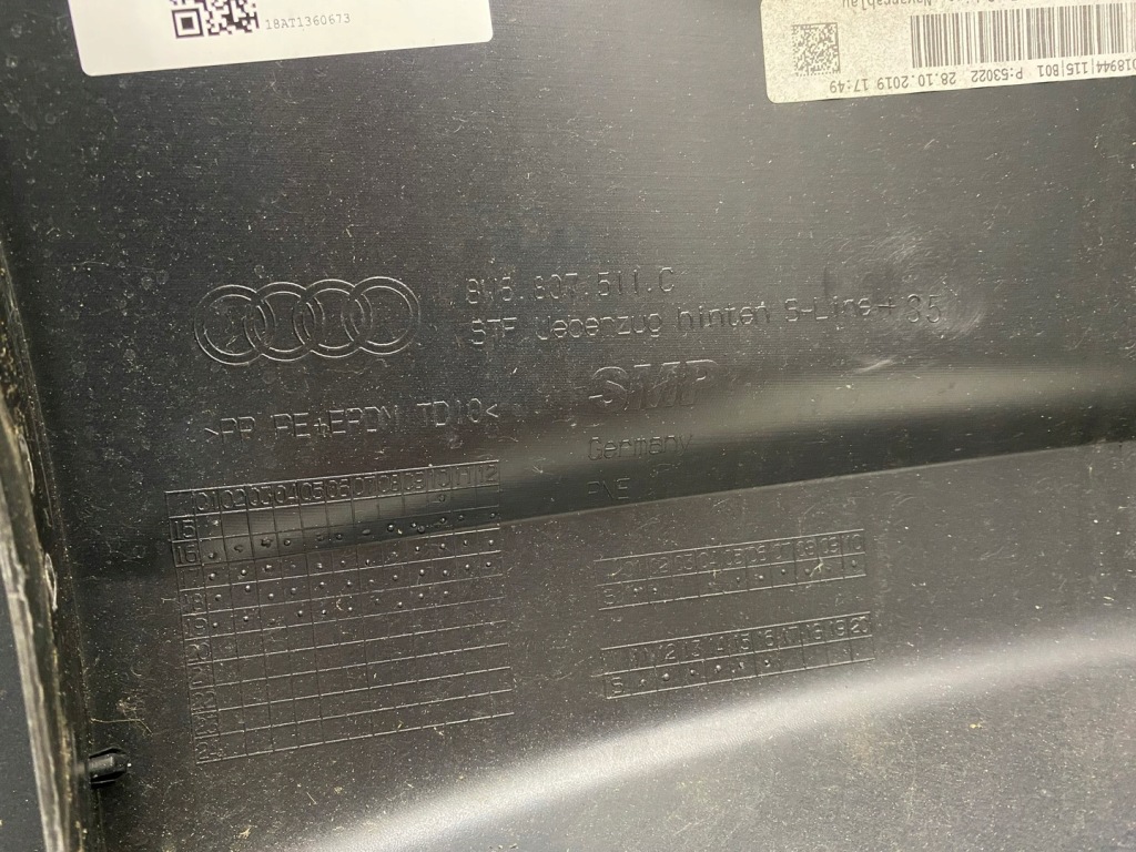 фото №9, Audi a5 8w6 s line sportback бампер задняя задний kompletny 17- lx5h