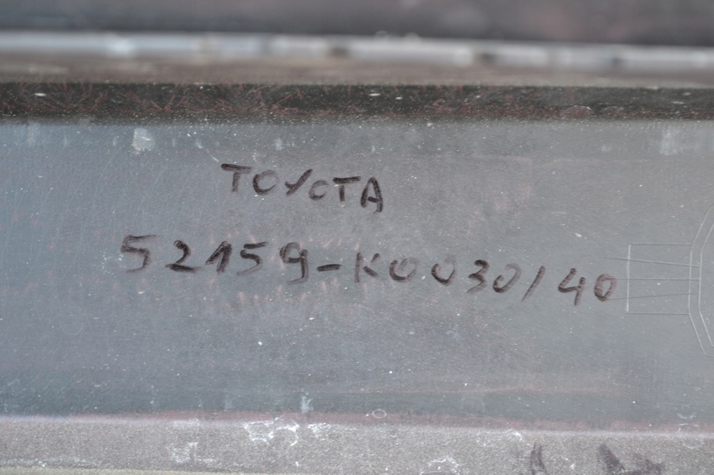 фото №11, Бампер задняя задний toyota yaris iv 4 2020-