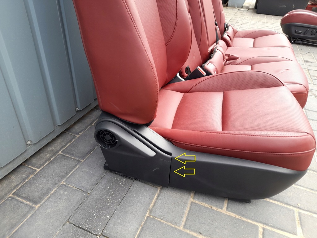 фото №8, Mazda 3 iv 19- сиденья заднее сиденье кожа hb usa