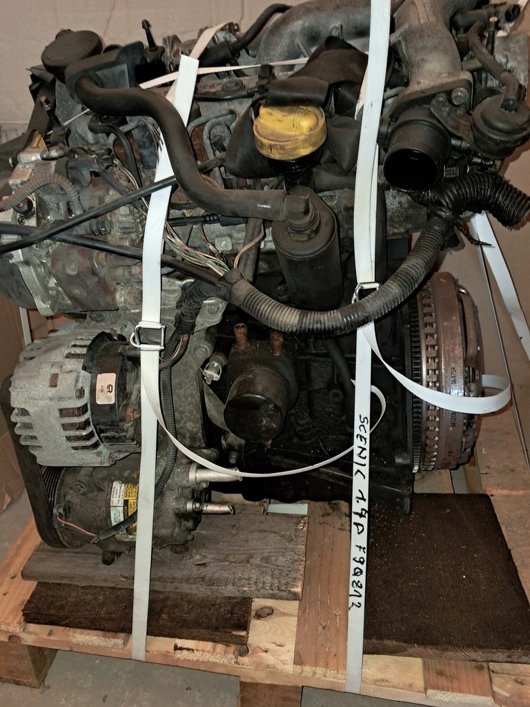 фото №12, Двигун 1.9dci f9q812 kompletny megane ii scenic ii pewniak do монтажу film