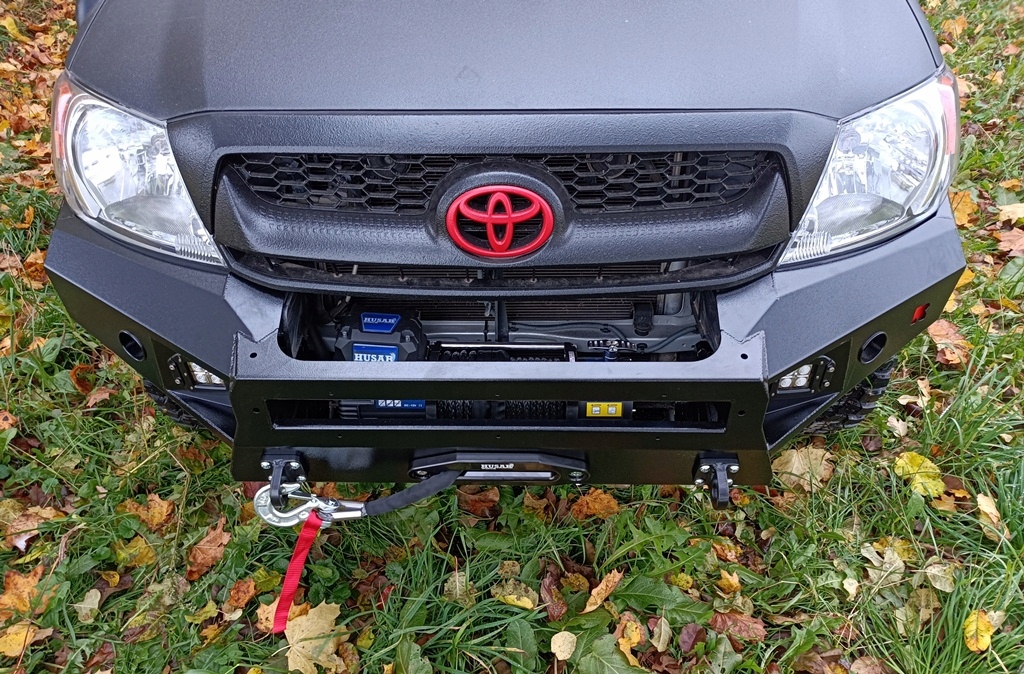 фото №12, Toyota hilux vii бампер сталевий перед передній