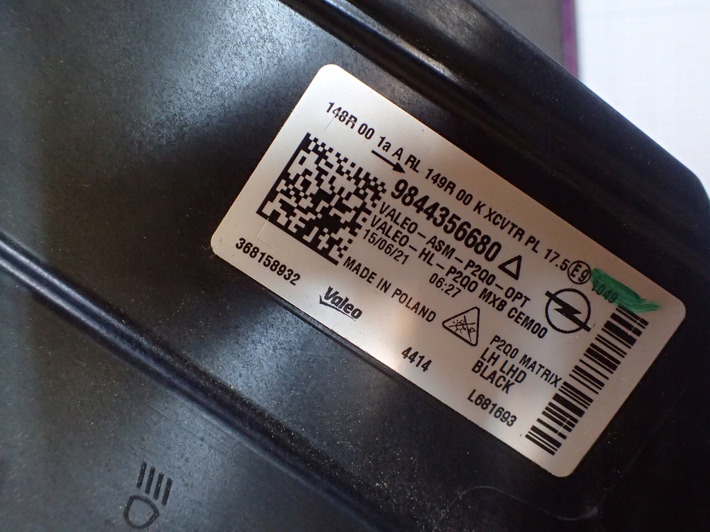 фото №6, Лампа перед ліва opel mokka ii 2 full led