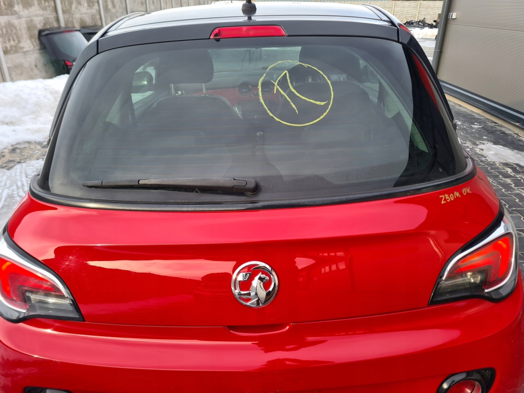 фото №1, Крышка багажника багажника opel adam z50m