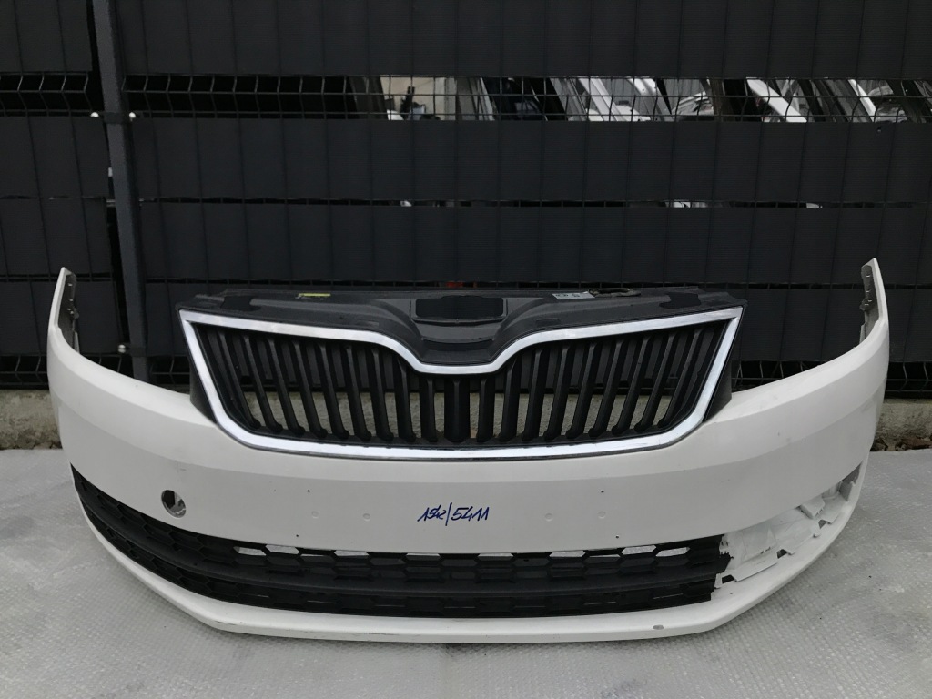 фото №1, Skoda rapid 5j бампер перед передний bez отверстий 2012-2020 5411