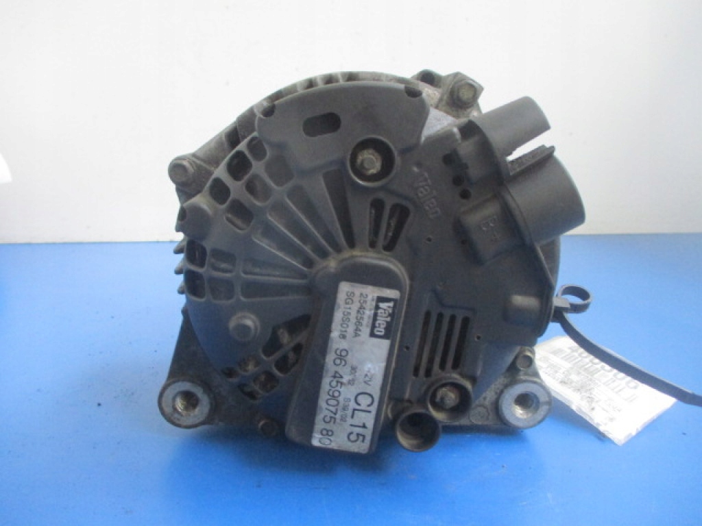 фото №6, Citroen c5 2.0hdi генератор 9645907580 valeo 2542564a
