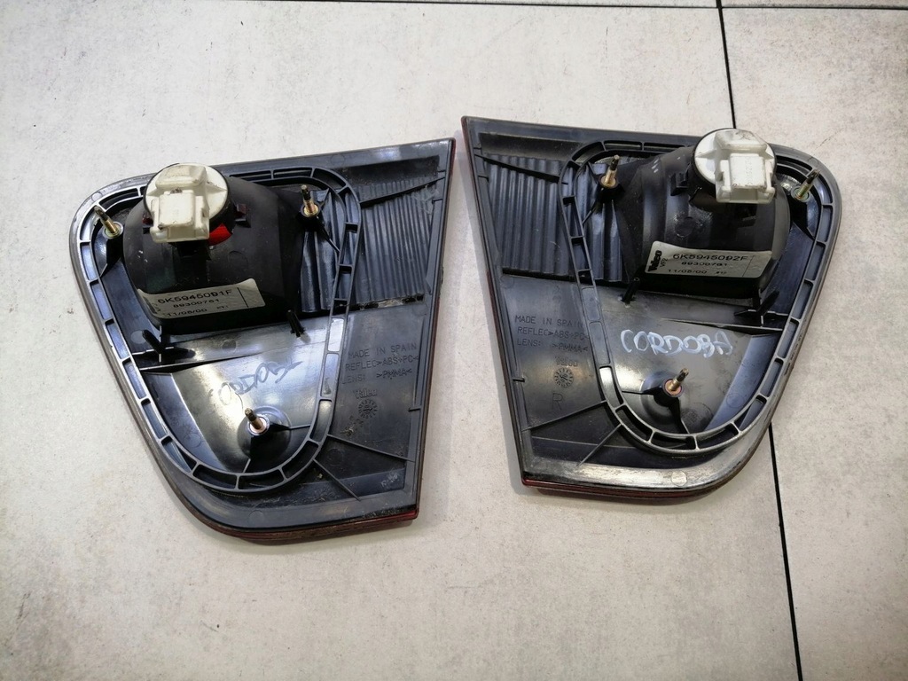 фото №7, Лампа задняя w крышка комплект seat cordoba ii