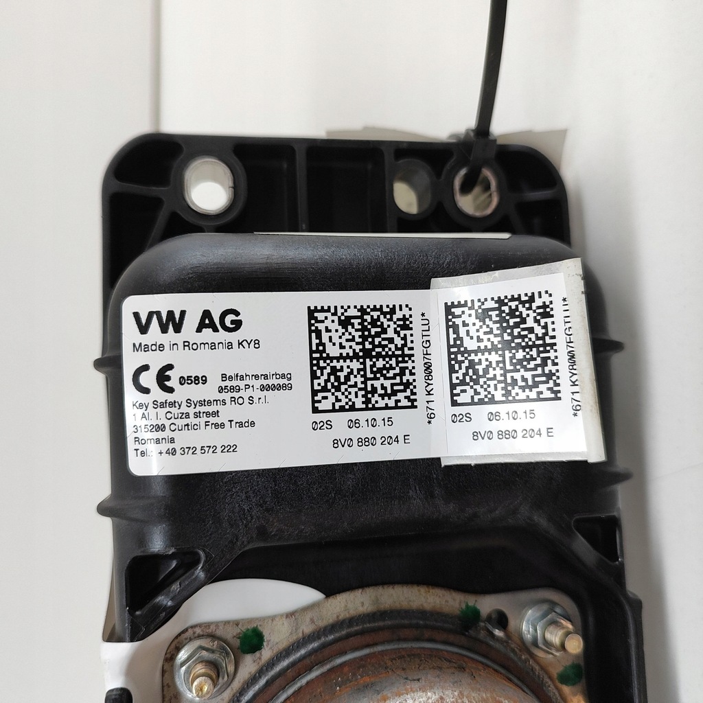 фото №7, Volkswagen golf vii 2016 подушка воздушная подушка безопасности пассажира