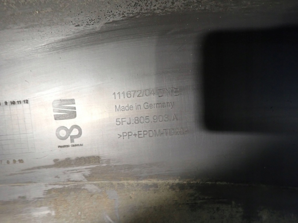 фото №12, Накладка бампера перед seat tarraco 5fj805903a