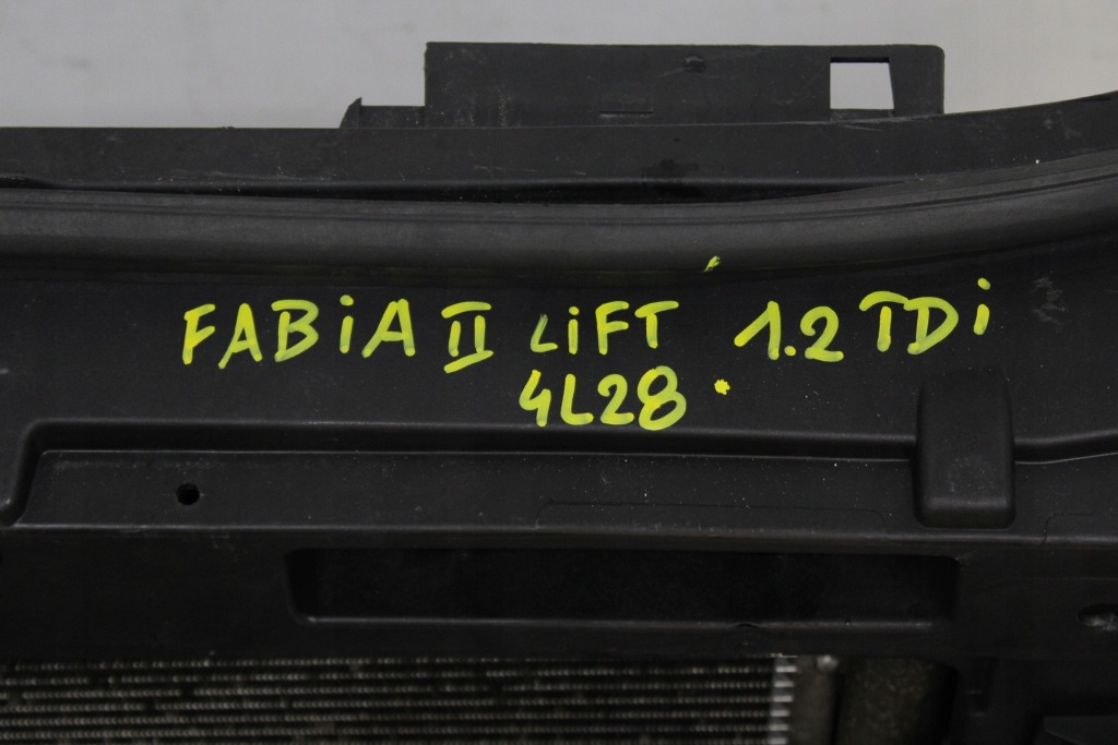 фото №16, Pas передний усилитель радиатор skoda fabia 2 ii lift 1.2 tdi