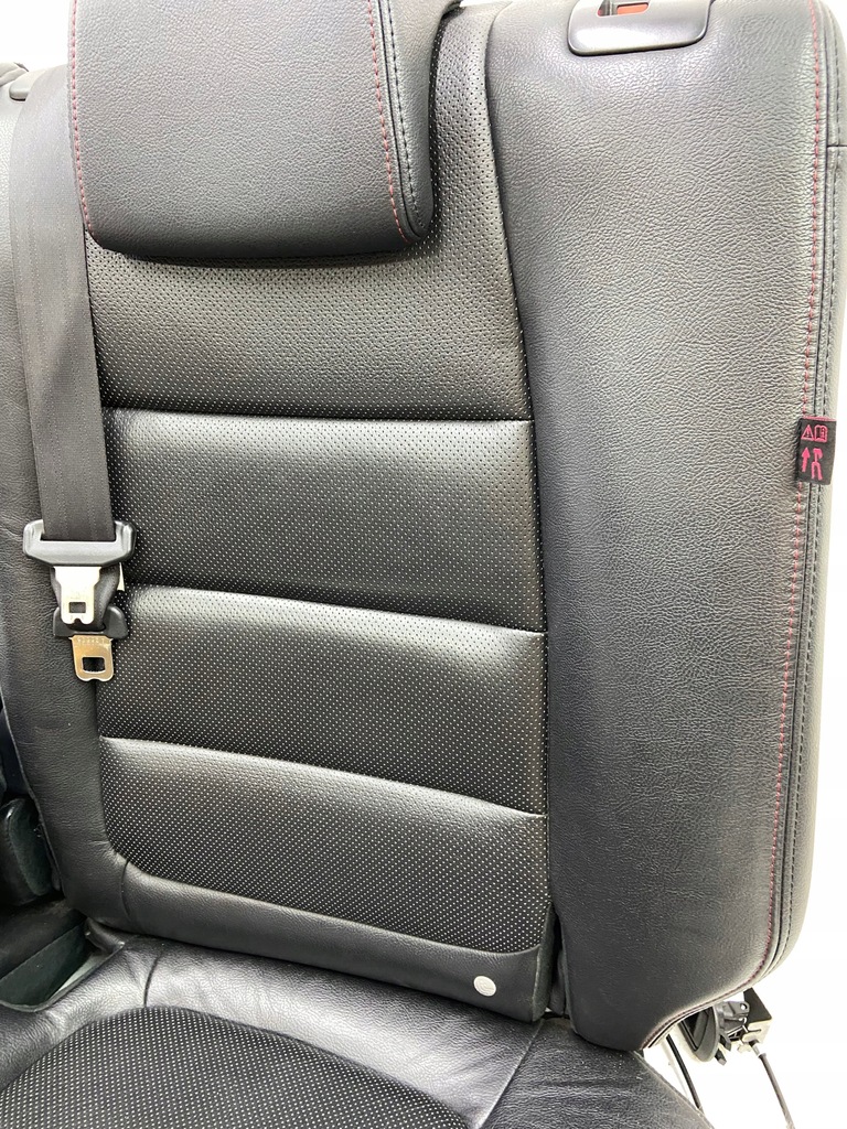 фото №8, Сиденья заднее сиденье задняя кожа комплект czerwona нитка mazda cx5 cx-5 i 2012-2017r.