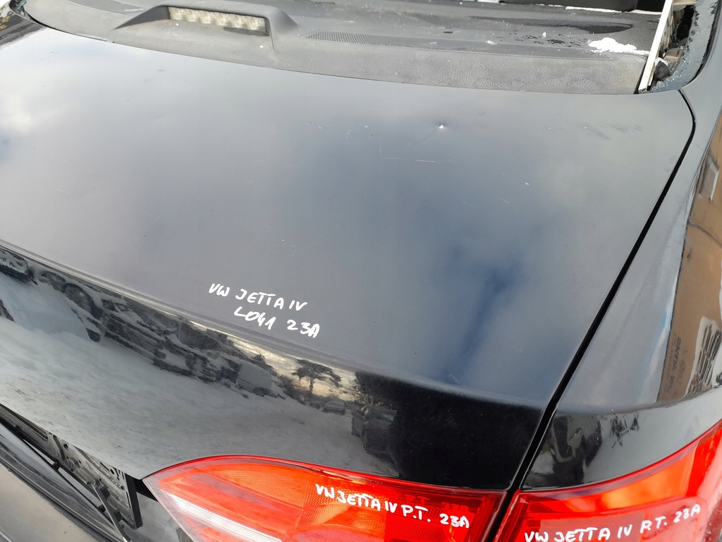 фото №8, Volkswagen vw jetta vi кришка багажника багажника l041