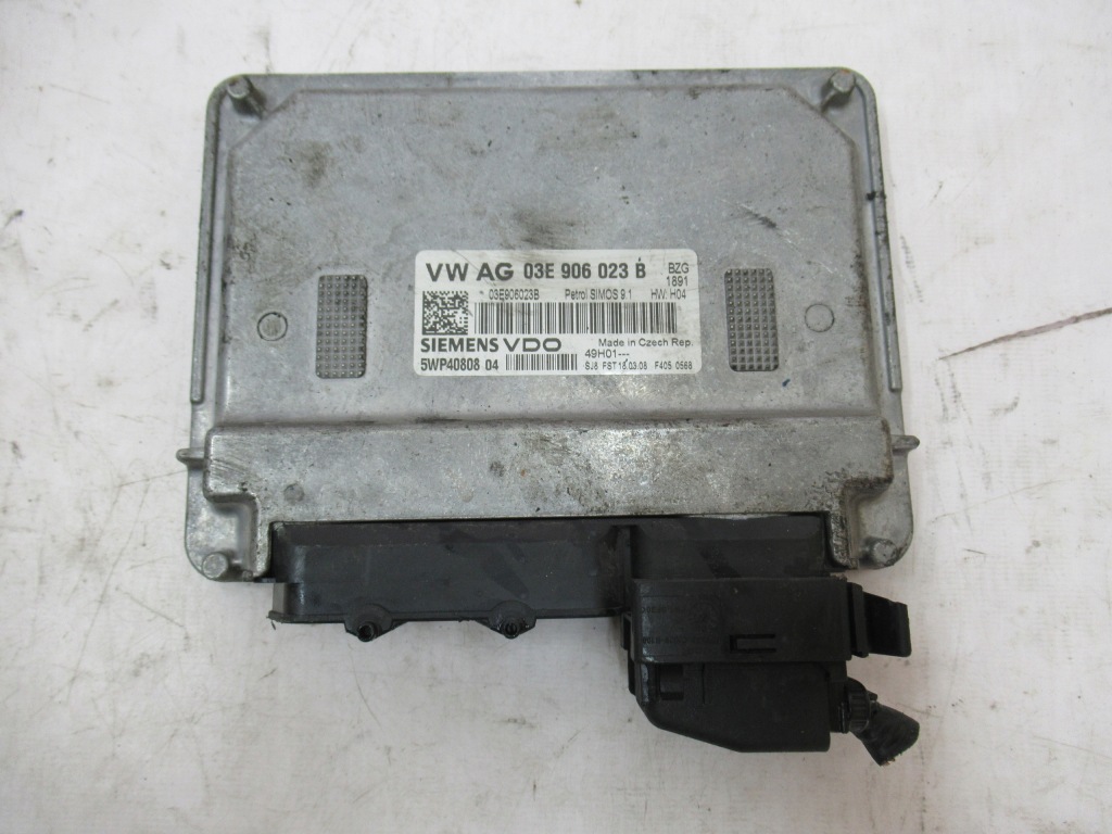 фото №1, Блок керування двигуна volkswagen оригінальний номер 03e906023b