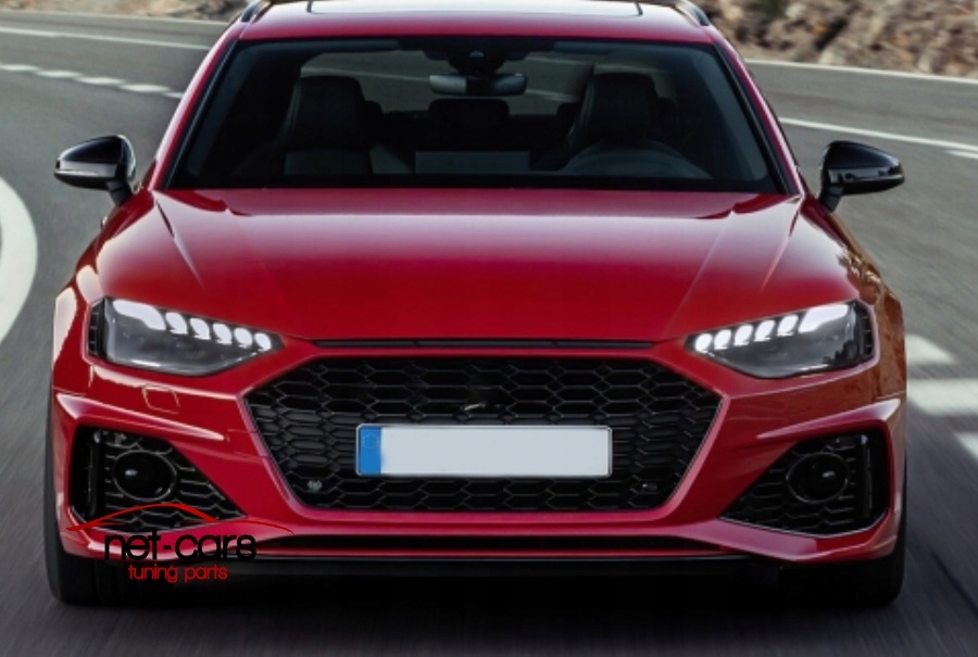 фото №11, Спойлер накладка audi a4 b9 8w lift 19 - s line s4