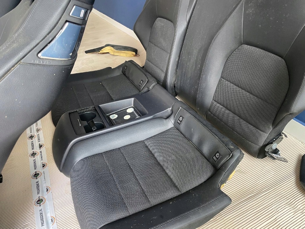 фото №12, Сидіння заднє сидіння шкіра mercedes-benz klasa c w204