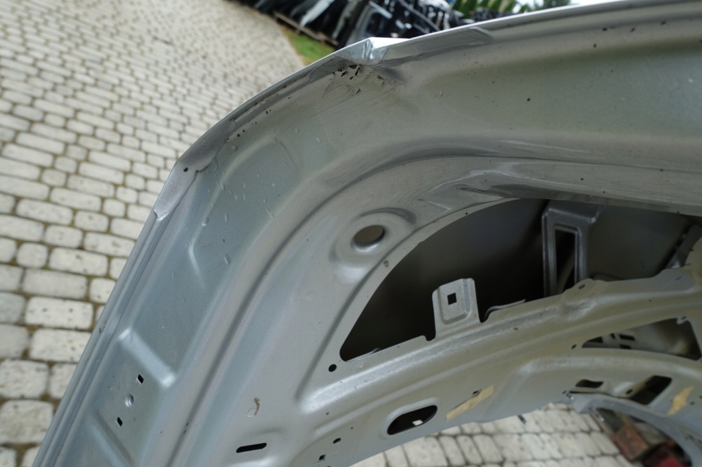 фото №6, Skoda octavia iii hb крышка багажника задняя задняя серебристая оригинал