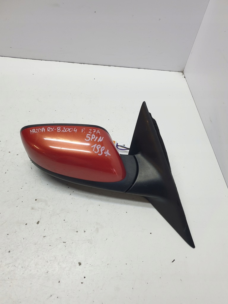 фото №2, Зеркало правое 5 pin mazda rx-8 2004 rok