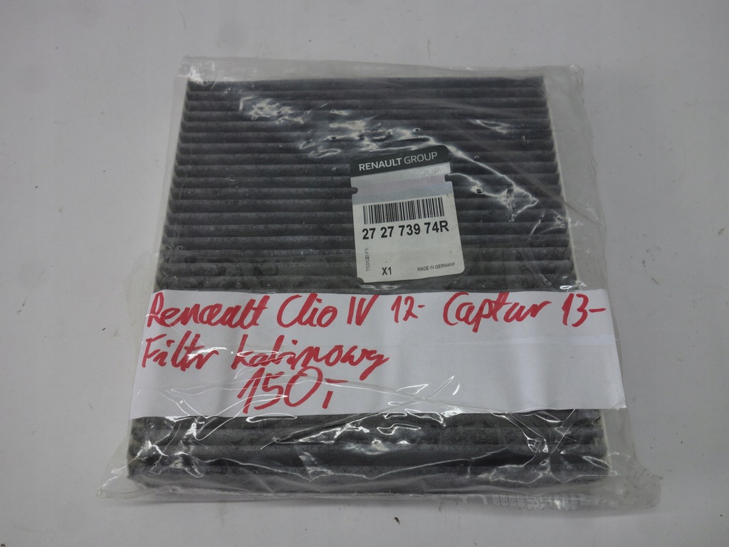 фото №1, Фільтр салонний renault clio iv 2012- captur i 2013- 272773974r