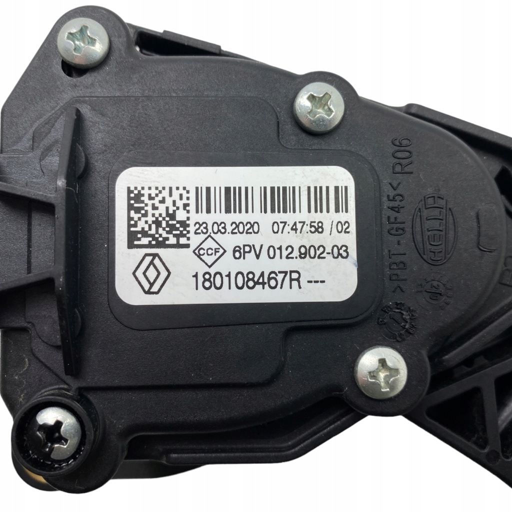 фото №9, Педаль газу clio v arkana duster ii 180108467r