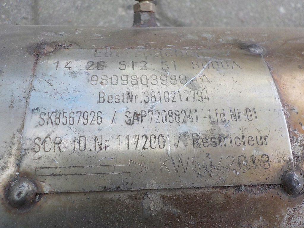 фото №5, Каталізатор dpf peugeot boxer 2.0 hdi 14651251