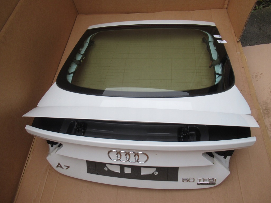 фото №2, Audi a7 4g lift sportback кришка багажника задня задня спойлер ls9r