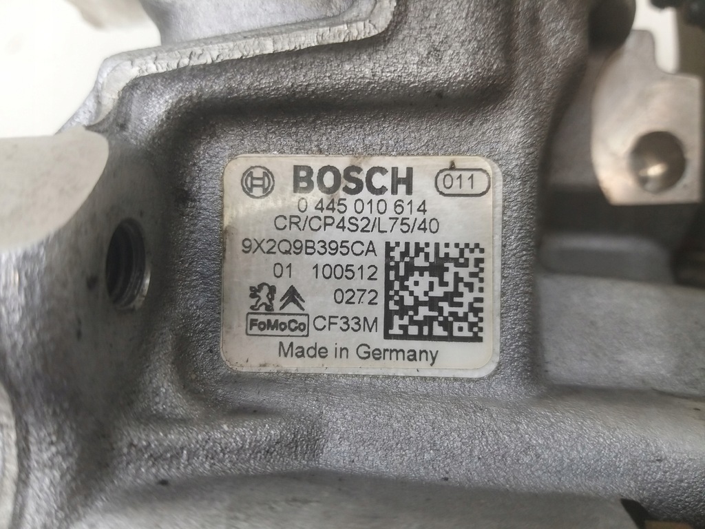 фото №15, Насос упорскування wysokiego 3.0 d 306dt jaguar xf i x250 xj hdi c5 0445010614