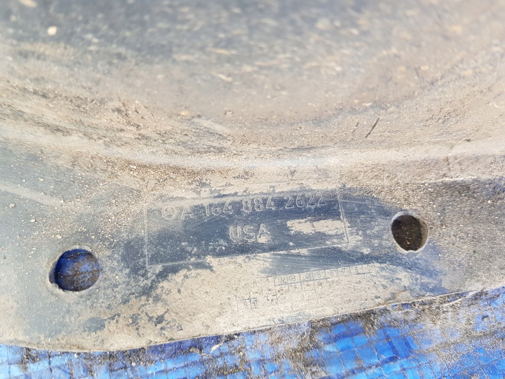 фото №11, Подкрылок правый перед mercedes gl x164 1648842622 1648842422