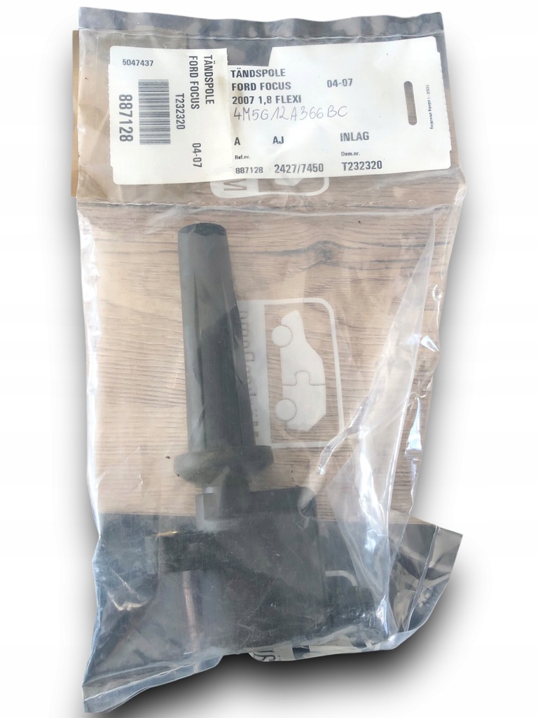 фото №1, Ford focus котушка запалювання 4m5g12a366bc