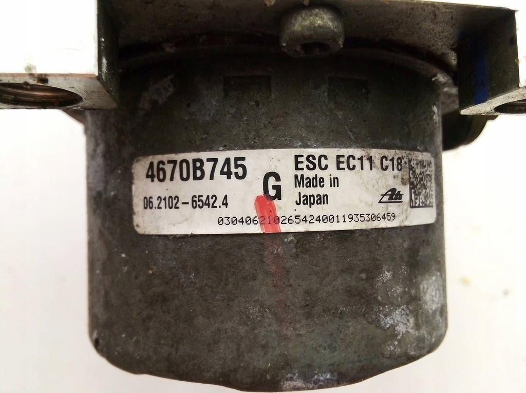 фото №7, Mitsubishi outlander 2018 4670b745 насос abs